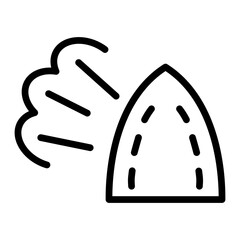 Steam Icon Vector Line Icon Design