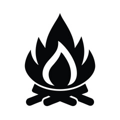 vector fire icon