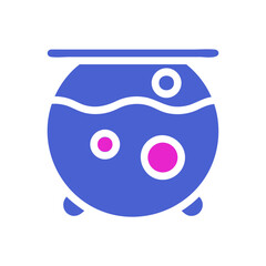 Enchanted Cauldron Icon for Fantasy Illustrations