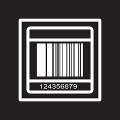 QR code and scan icon. Mobile phone scanning QR code vector illustration. Barcode scanner, Payment symbol, a phone with scanner symbol isolated. Eps 10