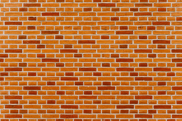 Naklejka premium Bright Orange Brick Wall Texture for Design Projects