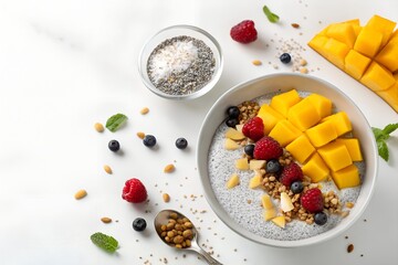Top Angle 8K Food Shot for Advertisements