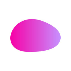 abstract gradient shape in pink and purple