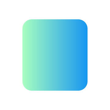 gradient square in blue and green elements