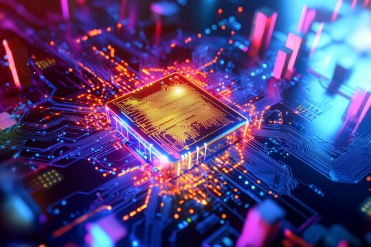 Data protection concept featuring a shield with a circuit design, surrounded by secure server imagery, emphasizing strong privacy measures