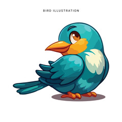 Obraz premium Colorful Birds Clip Art Collection bird illustration