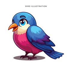 Obraz premium Colorful Birds Clip Art Collection bird illustration