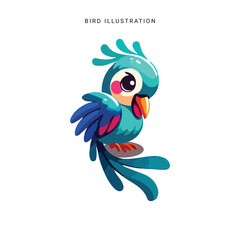 Colorful Birds Clip Art Collection bird illustration