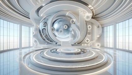 Space Age White – Bright white environments with minimal detai