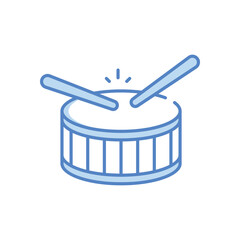 Drum   Vector icon