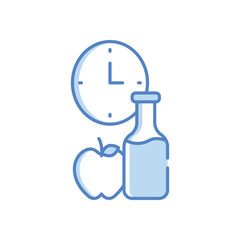 Snack Time  Vector icon