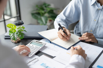 Business People Meeting Design Ideas professional investor working new start up project. Concept. business planning in office.