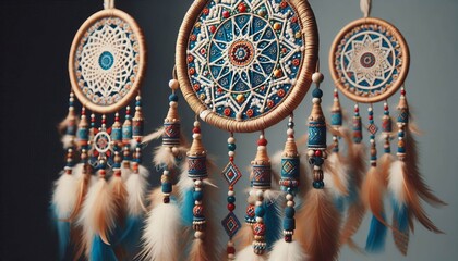 Russian Dreamcatcher These dreamcatchers incorporate traditional