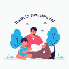 Filled With Love of Dad - Heartfelt Father's Day Card, Custom Dad Appreciation Design, Printable Gift for Dad, Emotional Father's Day Message