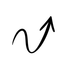 A Dynamic Upward Arrow Design Concept Representing Growth and Progress in Various Sectors