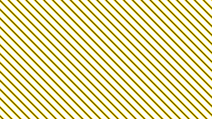 White yellow and black diagonal stripes background. Lines seamless pattern. Beautiful background with diagonal line.