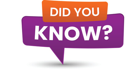 
did you know icon design two color
