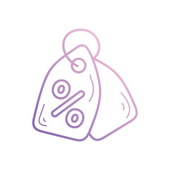 Discount Tag icon vector stock illustration