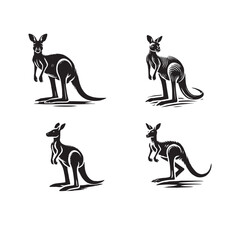 Kangaroo Standing Vector Silhouette Set

Black and White Kangaroo Poses

Minimal Kangaroo Standing Illustration
