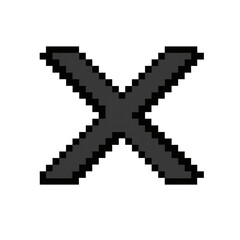 Obraz premium vector cross icon