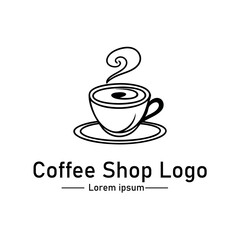 Coffee shop logo