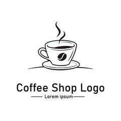 Coffee shop logo