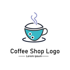 Coffee shop logo