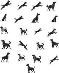Fototapeta premium Dog vector file 