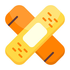 Band Aid Flat Icon