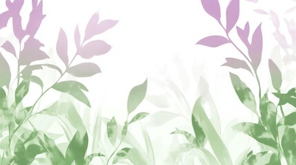 Fototapeta premium Soft green and white abstract gradient background texture