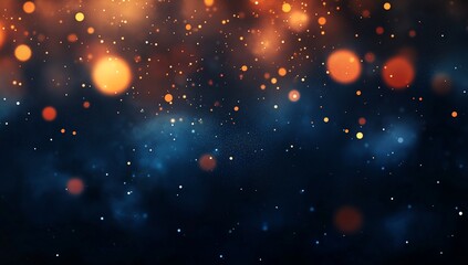 Obraz premium Abstract bokeh of warm and cool colors
