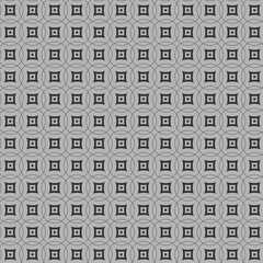 Seamless black and white geometric square pattern design texture for wallpaper