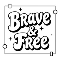 Bold, inspirational typography graphic perfect for motivational posters, social media, or merchandise.  Use for marketing, education or design projects.