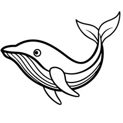 Obraz premium vector illustration of a fish