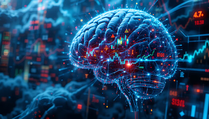 Human Brain with Stock Market Data Analysis and Neural Network Concept