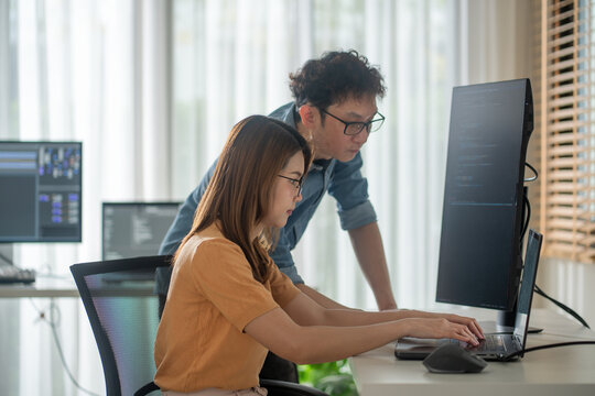 Collaborative entrepreneurs innovate at the intersection of data and technology, shaping the future of software and AI development.