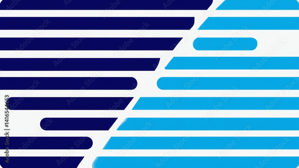 Poster abstract design with contrasting colors and dynamic lines