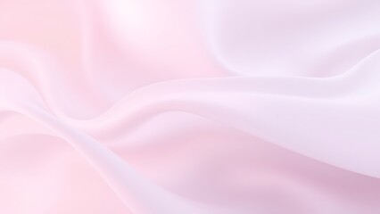 Obraz premium 優美に波打つ淡いシルク生地209