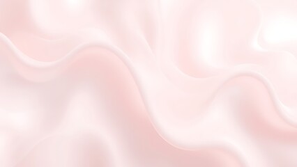 Obraz premium 優美に波打つ淡いシルク生地211