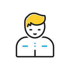 Multi color  icon for teen