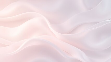 Obraz premium 優美に波打つ淡いシルク生地271