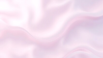 Obraz premium 優美に波打つ淡いシルク生地352