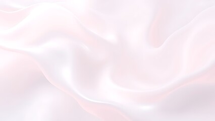 Obraz premium 優美に波打つ淡いシルク生地494