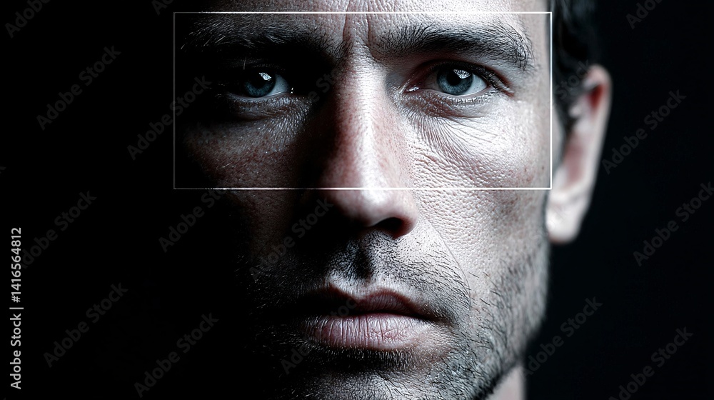 Aufkleber biometric security systems using facial recognition and fingerprint scanning