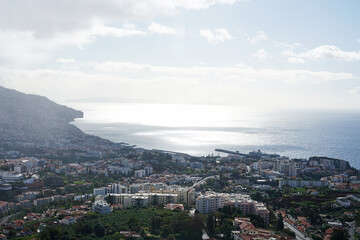 Cityscape of morning Funchal, Madeira, Portugal