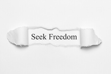 Seek Freedom	
