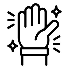 raise hand icon