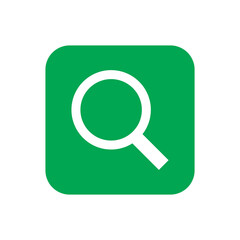 magnifying glass button sign