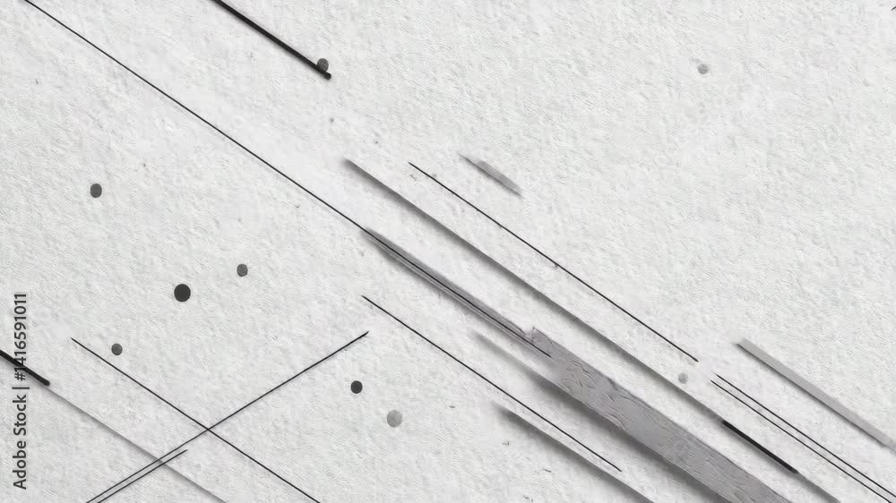 Poster abstract lines and shapes modern design exploration of form