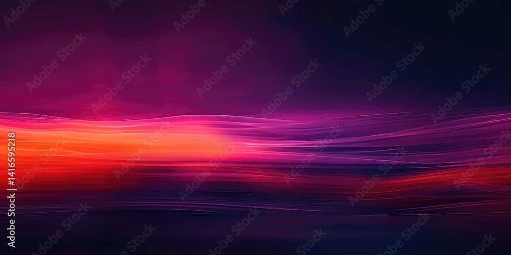Poster the close up abstract picture of the dark purple and orange that has been mixing with each other, mi